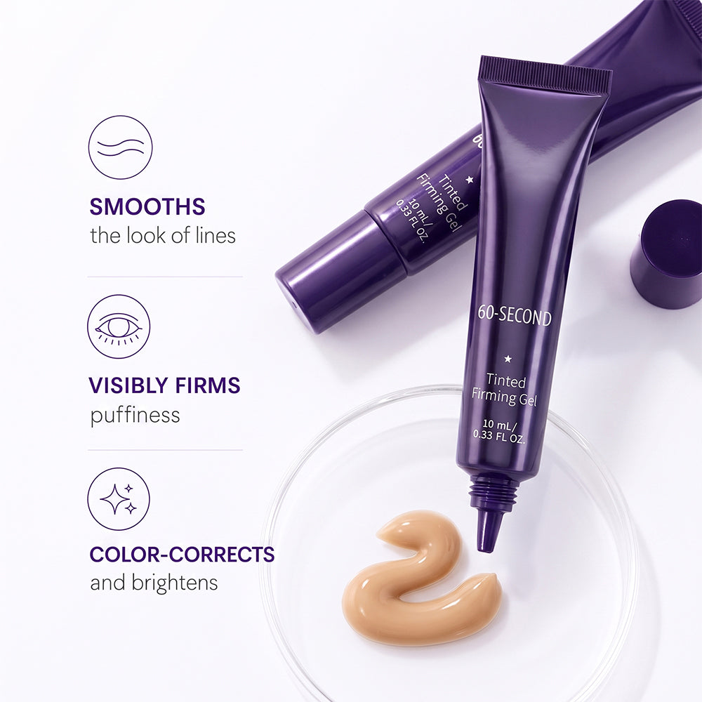 60-Second Eye Effects Tinted Firming Gel - Under Eye Cream For Puffiness And Bags Under Eyes