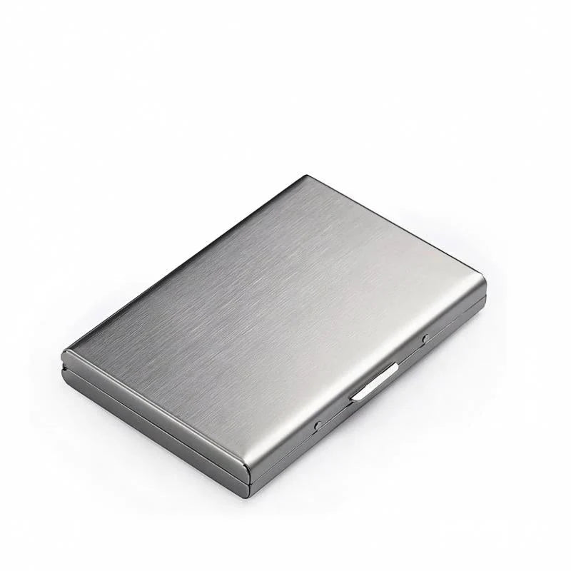 🔒 Slim RFID-Blocking Metal Card Holder