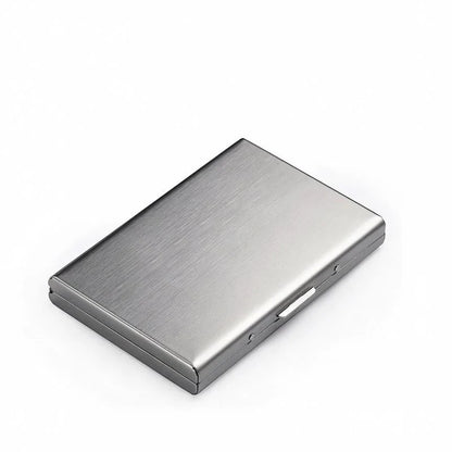 🔒 Slim RFID-Blocking Metal Card Holder