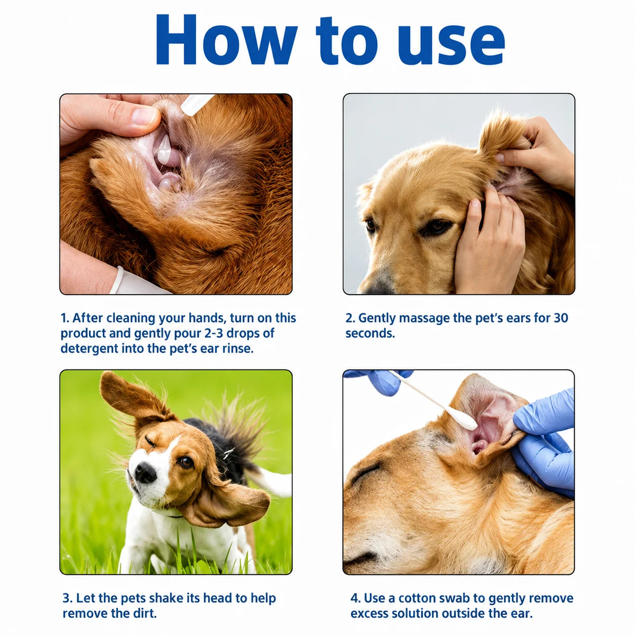 Silvelyo™ Pet Ear Wash | Odor-Free Cleaning for Dogs & Cats🐾