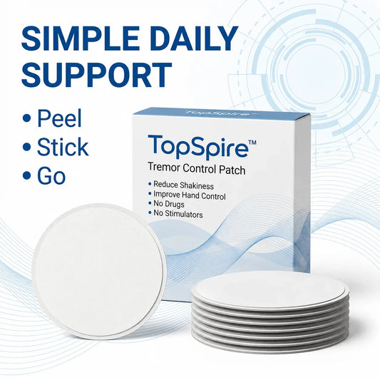 TopSpire™ Patch: Steady Hands, Win Back Your Life Today