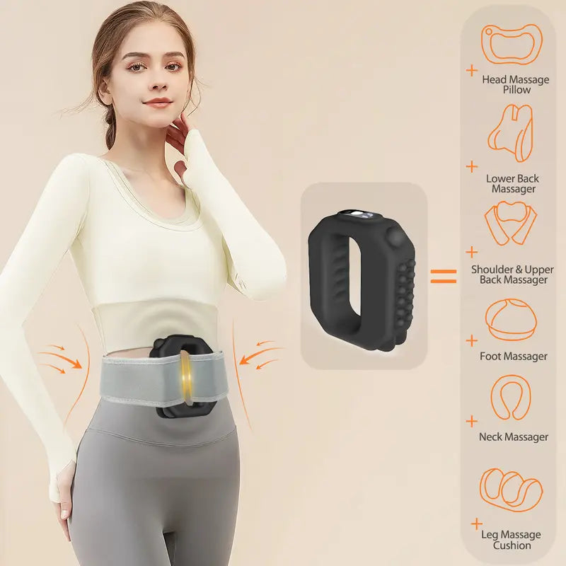 Silvelyo™ Hands-Free Fascia Massager for Muscle Relaxation & Recovery