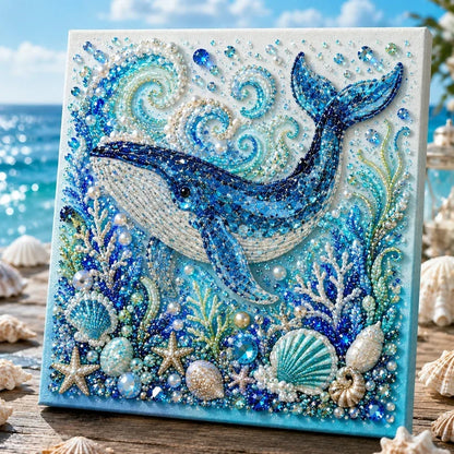 🔥 49% OFF 🌊✨ Ocean Theme Pearl Art DIY Kit
