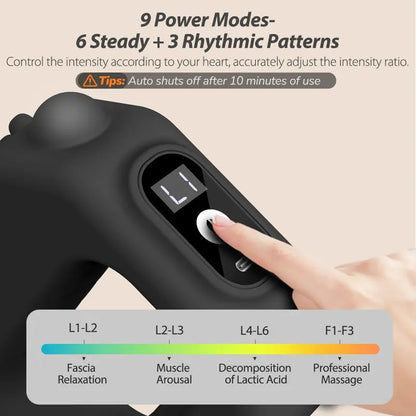 Silvelyo™ Hands-Free Fascia Massager for Muscle Relaxation & Recovery