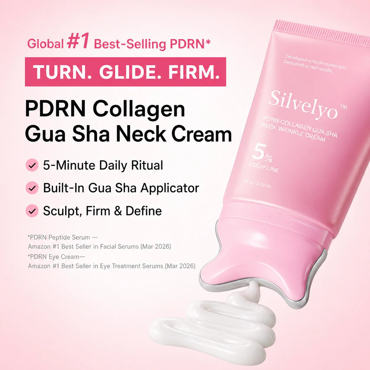 Silvelyo™ PDRN Collagen Gua Sha Neck & Contour Cream