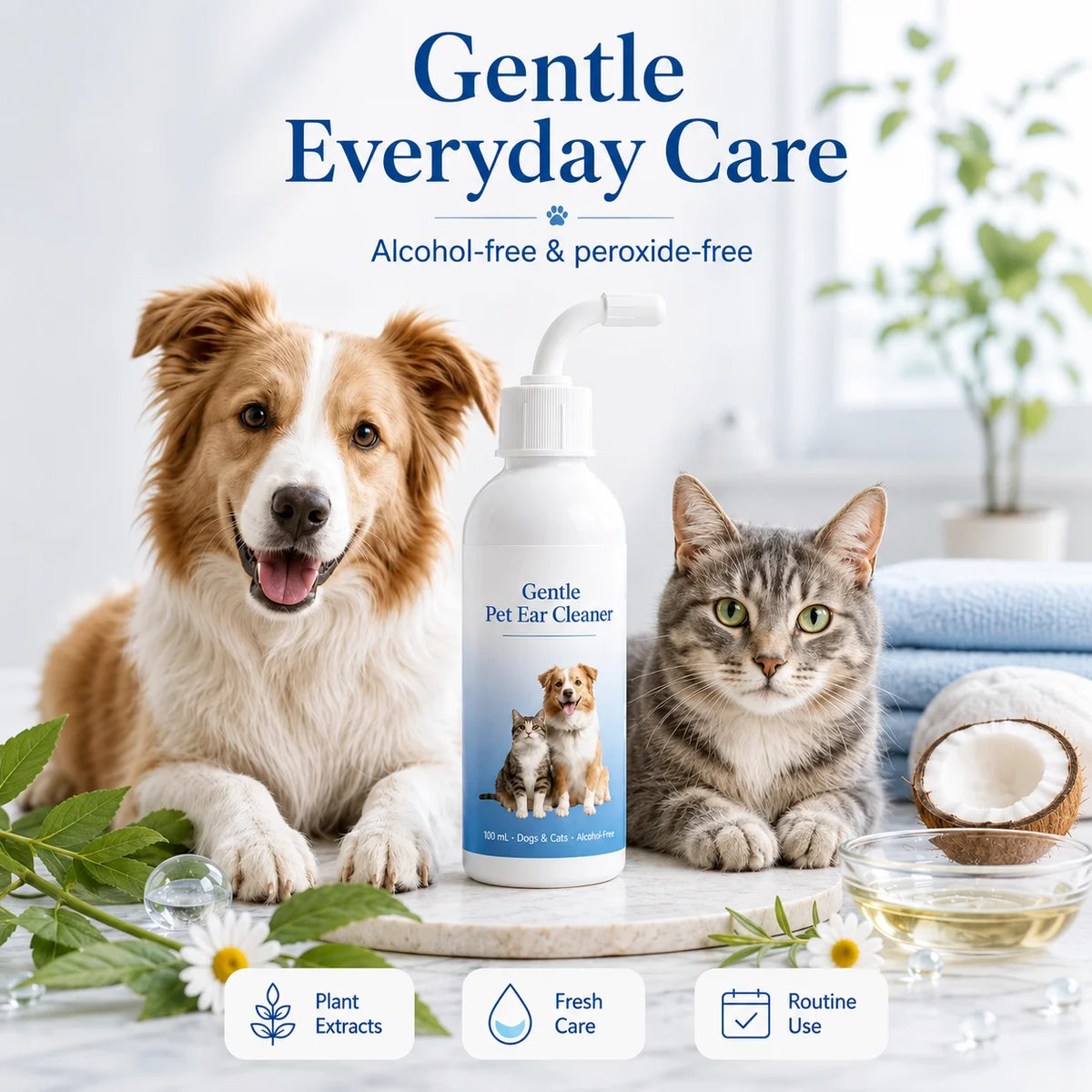 🐶Gentle Pet Ear Cleaner