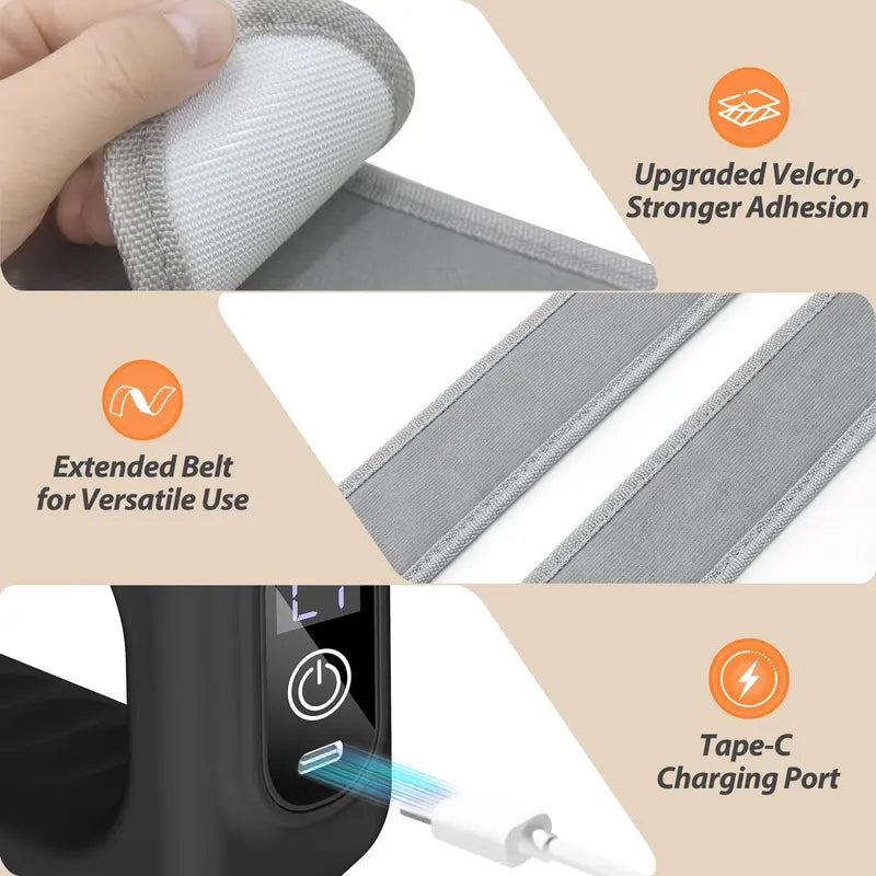 Silvelyo™ Hands-Free Fascia Massager for Muscle Relaxation & Recovery