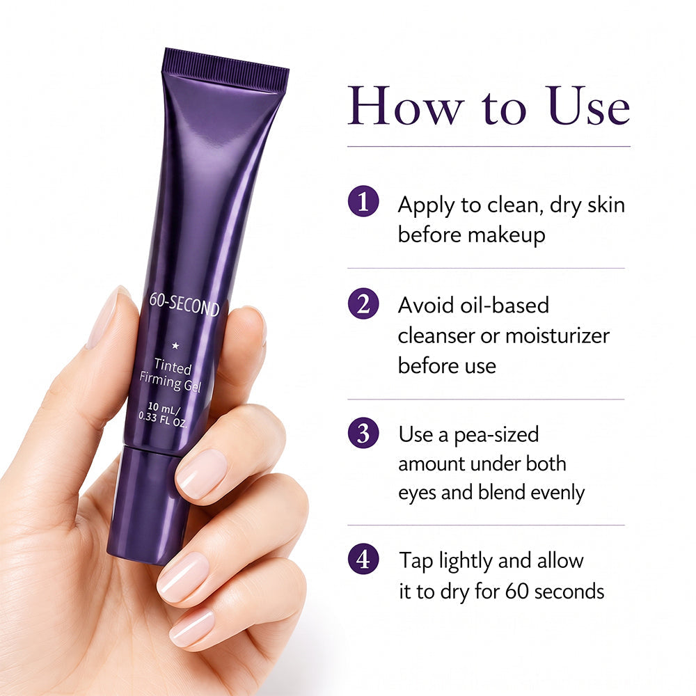 60-Second Eye Effects Tinted Firming Gel - Under Eye Cream For Puffiness And Bags Under Eyes