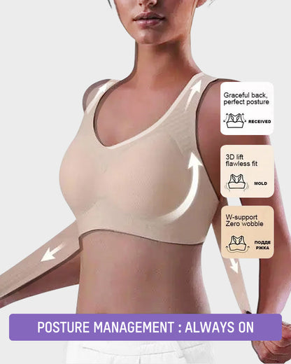 🔥 LAST DAY! 50% OFF Front Closure Cross-Back Wireless Posture Bra