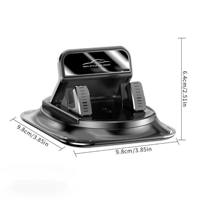 360° Rotating Car Phone Holder with Strong Suction Cup for iPhone & Android